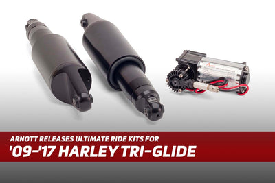 Arnott Introduces Ultimate Ride Kits for '09-'17 Harley-Davidson® Tri Glide®