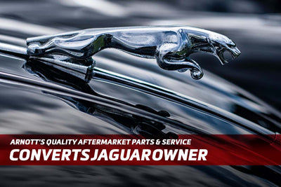 Jaguar Owner 'Converted' To Arnott's Quality Aftermarket Parts and Service