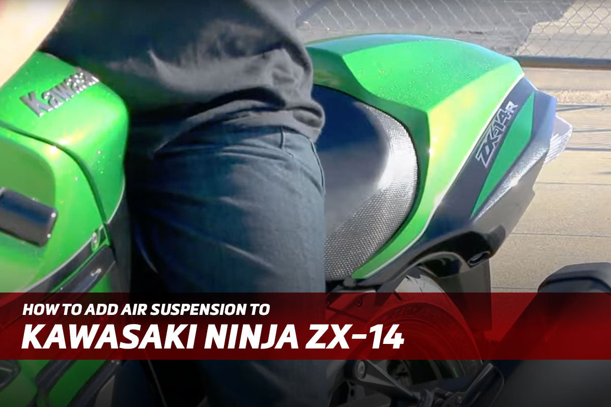 Aufheben アップサイクル How To Add Air Suspension To A Ninja ZX-14 – Arnott® Motorcycle