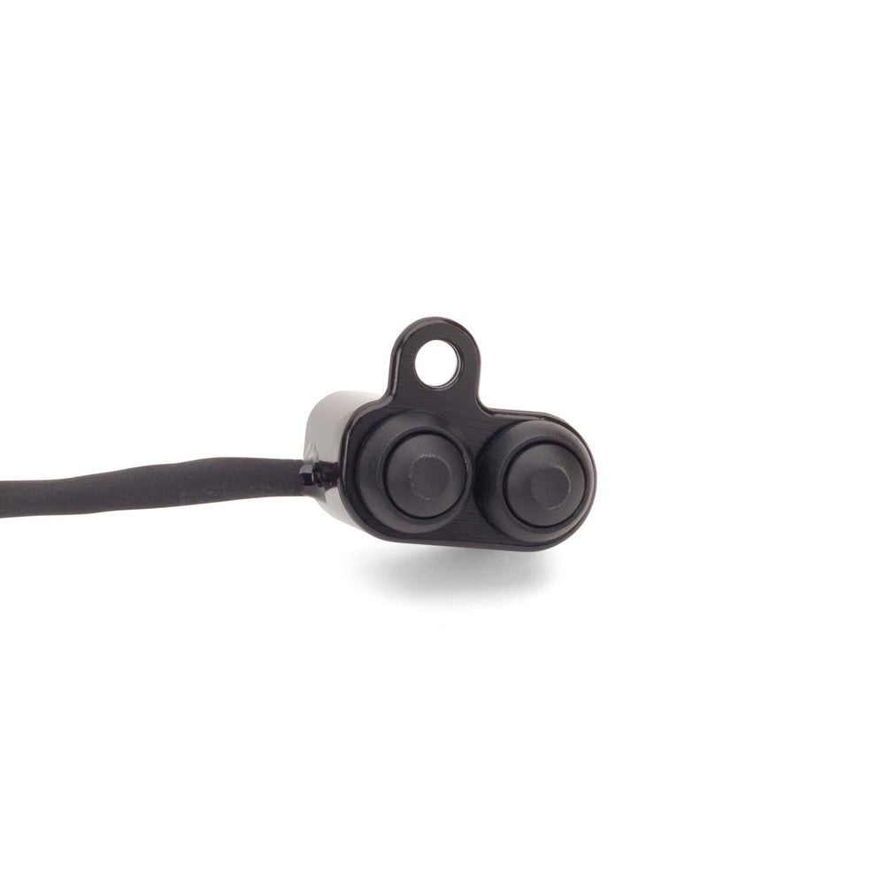 Handlebar-Mounted Pushbutton Controller (Black) - Arnott® Motorcycle Air Suspension