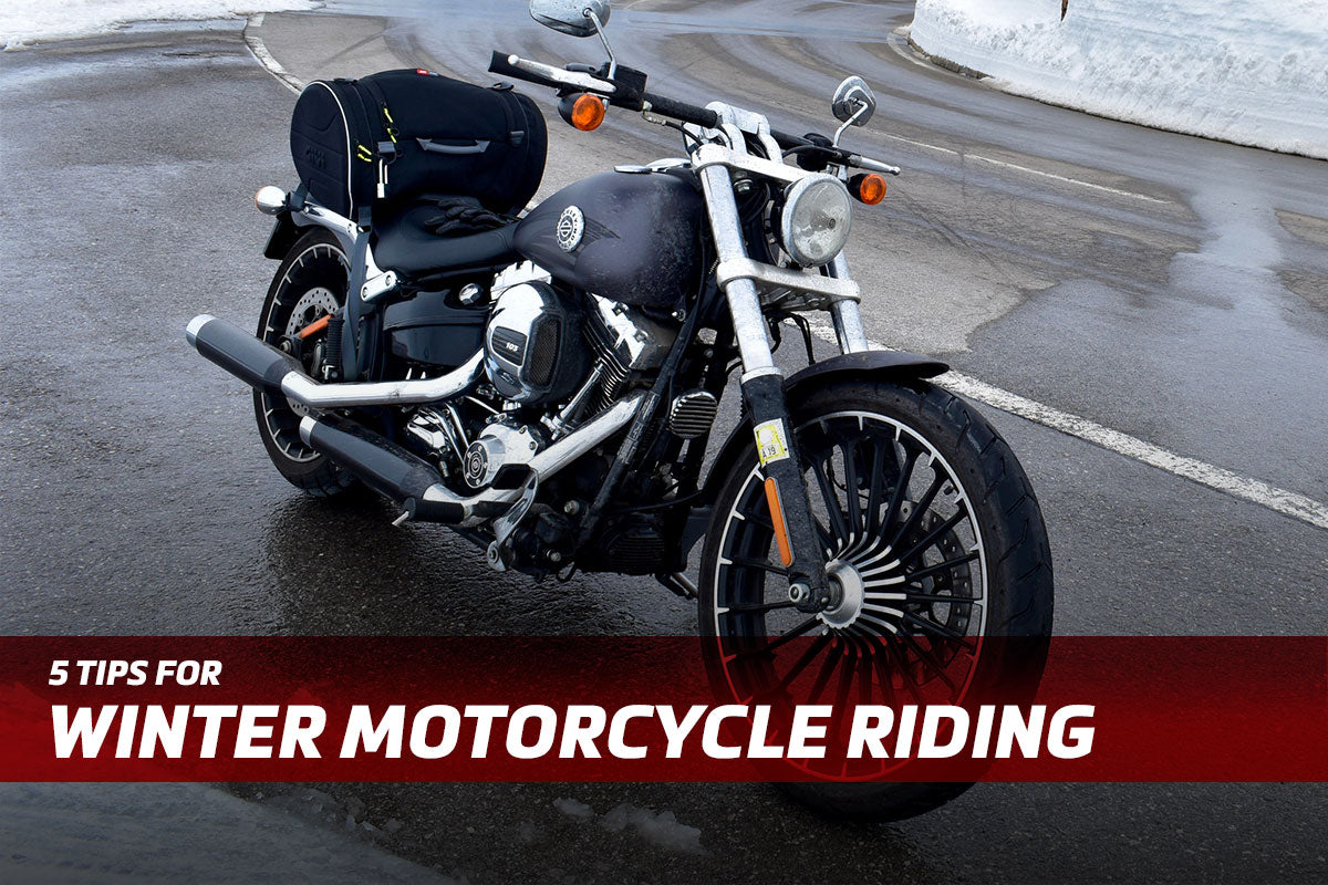 5 Tips For Winter Motorcycle Riding – Arnott® Motorcycle Air Suspension