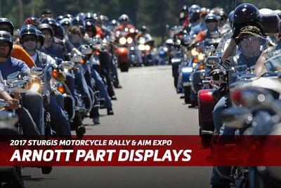 See Arnott Motorcycle Air Suspension Products at Sturgis in August and AIM Expo in September