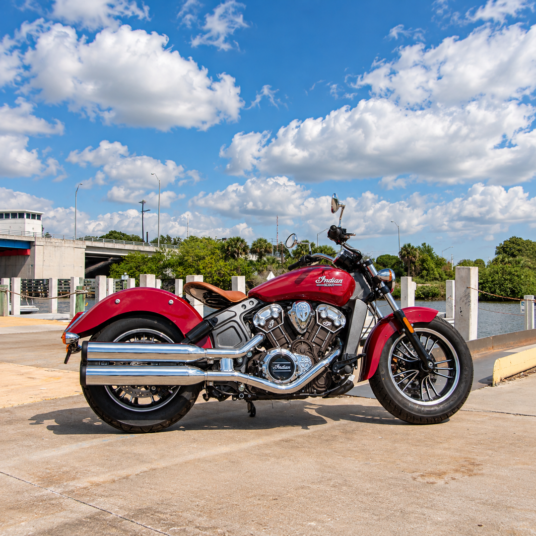 2014-2020 Indian Scout, Scout Sixty & Scout Bobber (w/ABS) Black Ultimate Ride Kit