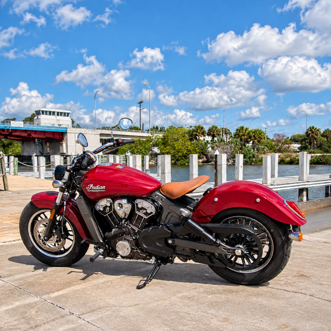 2014-2020 Indian Scout, Scout Sixty & Scout Bobber (w/ABS) Chrome Ultimate Ride Kit