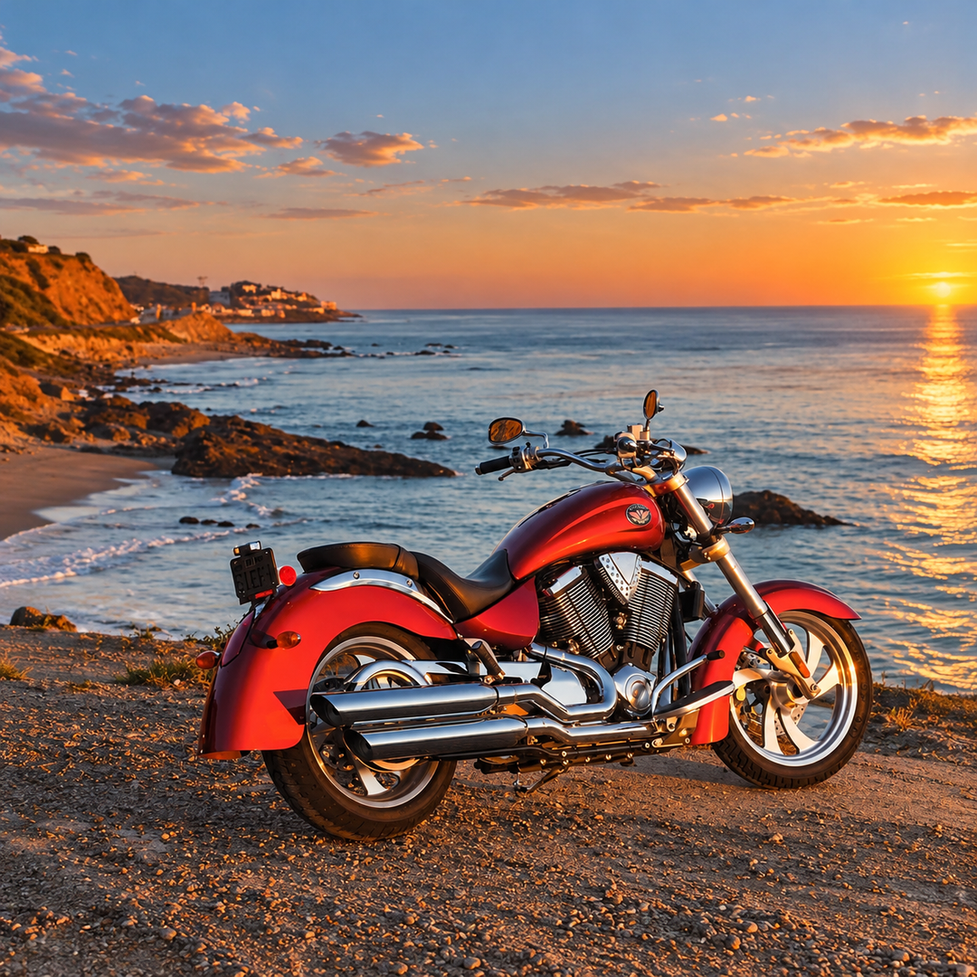 2003-2017 Victory Cruisers Ultimate Ride Kit (Chrome Handlebar Inflation Switch)