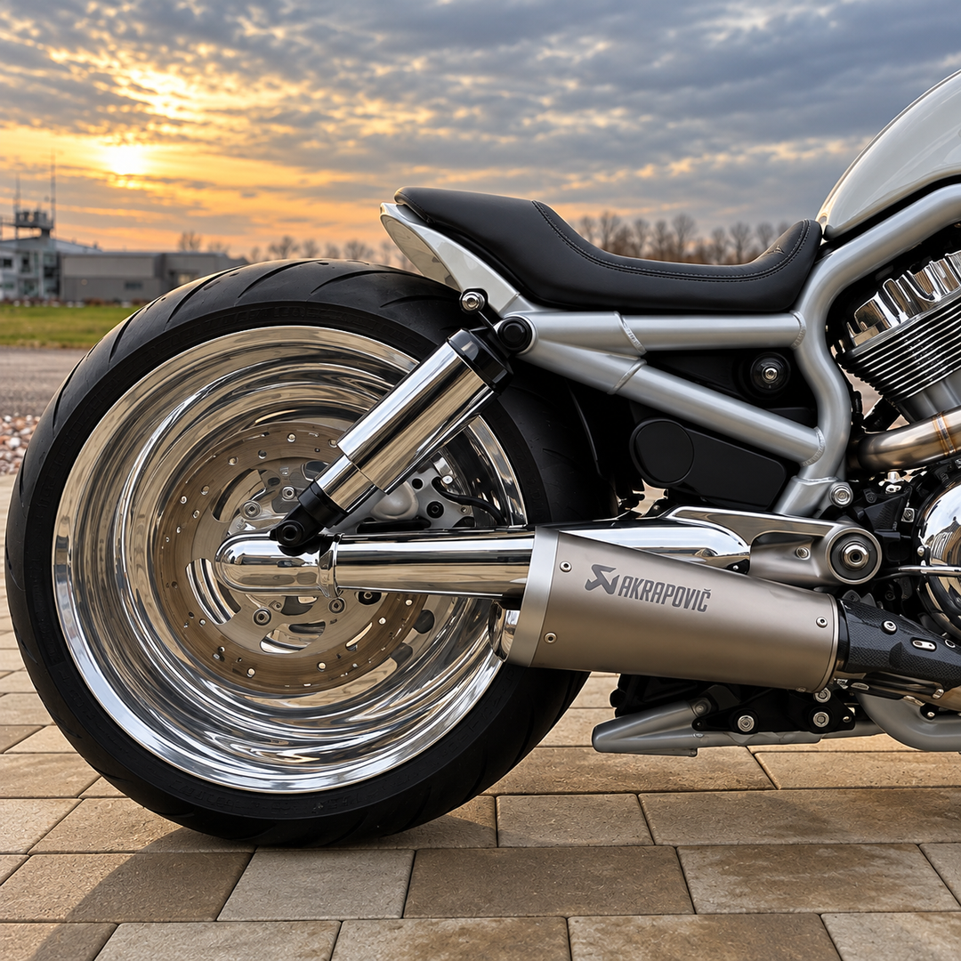 Ultimate & Smooth Ride Shock Can Kit, Chrome