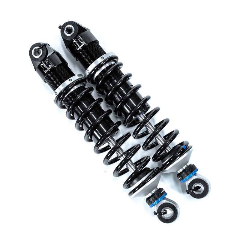 1997-2022 Harley-Davidson Touring JRi Dual Adjustable Shock Set 12” Eye to Eye - Arnott® Motorcycle Air Suspension