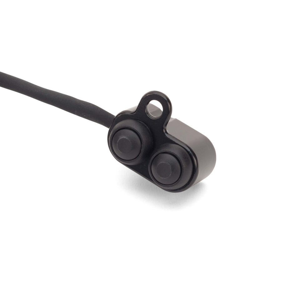 Handlebar-Mounted Pushbutton Controller (Black) - Arnott® Motorcycle Air Suspension