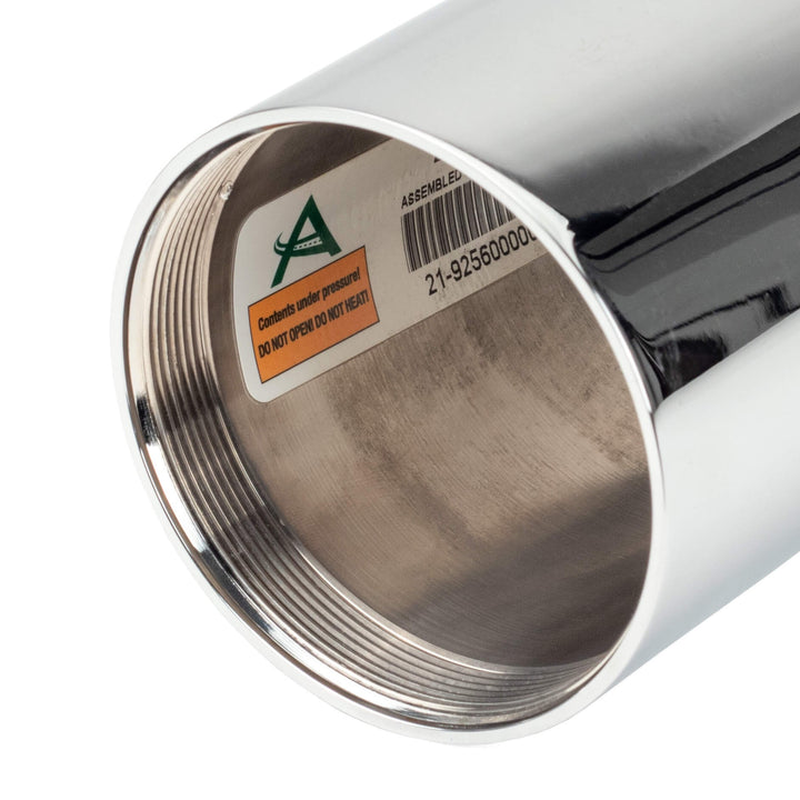 Ultimate & Smooth Ride Shock Can Kit, Chrome - Arnott® Motorcycle Air Suspension
