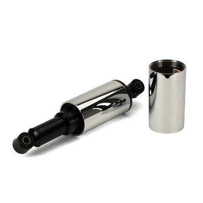 Ultimate & Smooth Ride Shock Can Kit, Chrome - Arnott® Motorcycle Air Suspension