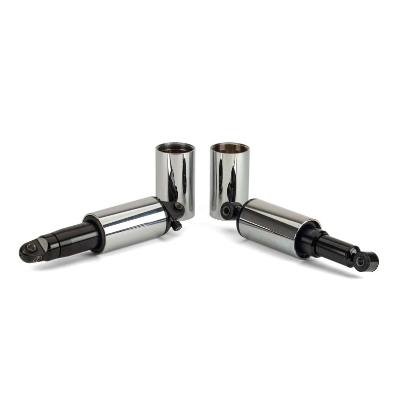 Ultimate & Smooth Ride Shock Can Kit, Chrome - Arnott® Motorcycle Air Suspension
