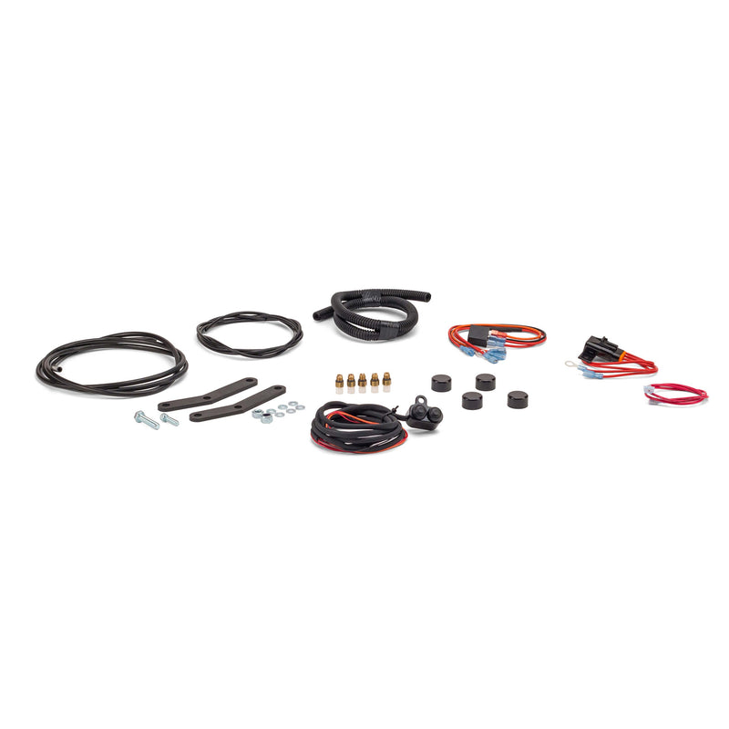 2009-2022 Harley-Davidson Touring Series Black Ultimate Ride Kit w/Rebound Adj. - Arnott® Motorcycle Air Suspension