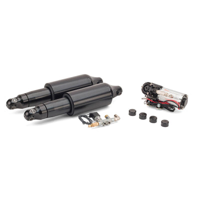 2009-2022 Harley-Davidson Touring Series Ultimate Ride Kit (Black) - Arnott® Motorcycle Air Suspension