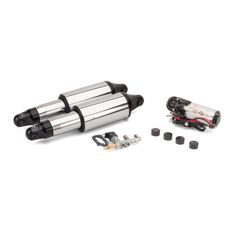 2009-2022 Harley-Davidson Touring Series Ultimate Ride Kit (Chrome) - Arnott® Motorcycle Air Suspension