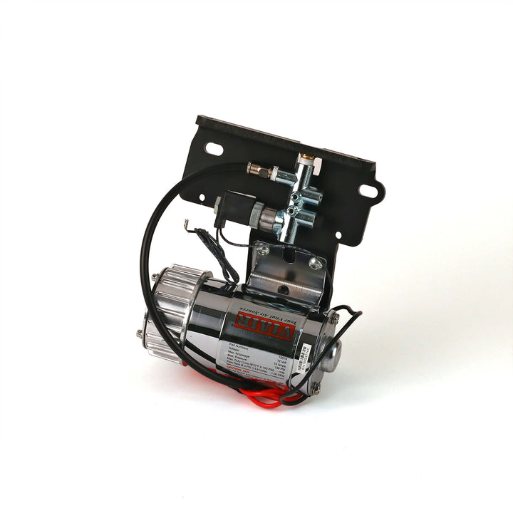 2001-2017 Harley-Davidson Softail Ultimate Ride Kit (Black Pump Cover) - Arnott® Motorcycle Air Suspension