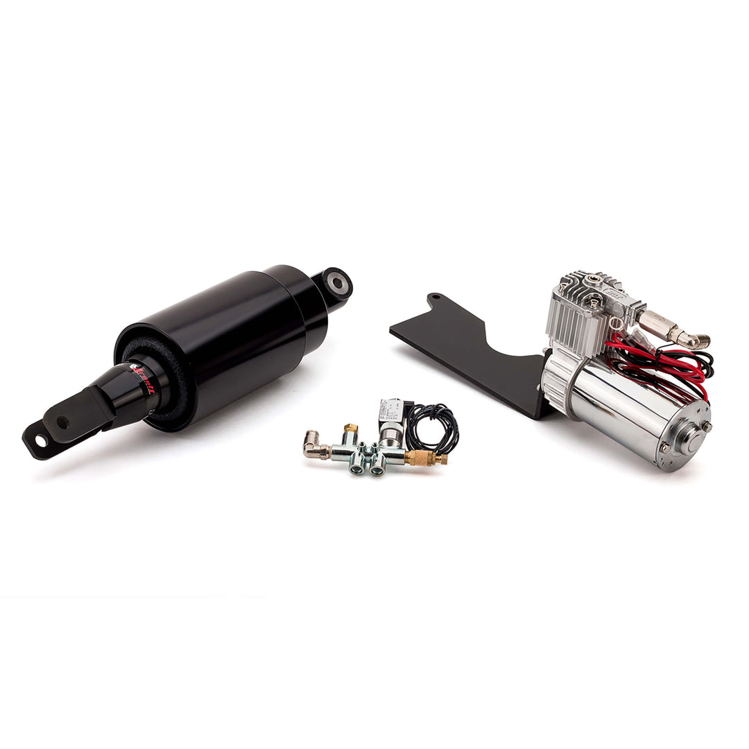 2001-2017 Honda Gold Wing & Gold Wing F6B Ultimate Ride Kit (Black Handlebar Inflation Switch) - Arnott® Motorcycle Air Suspension