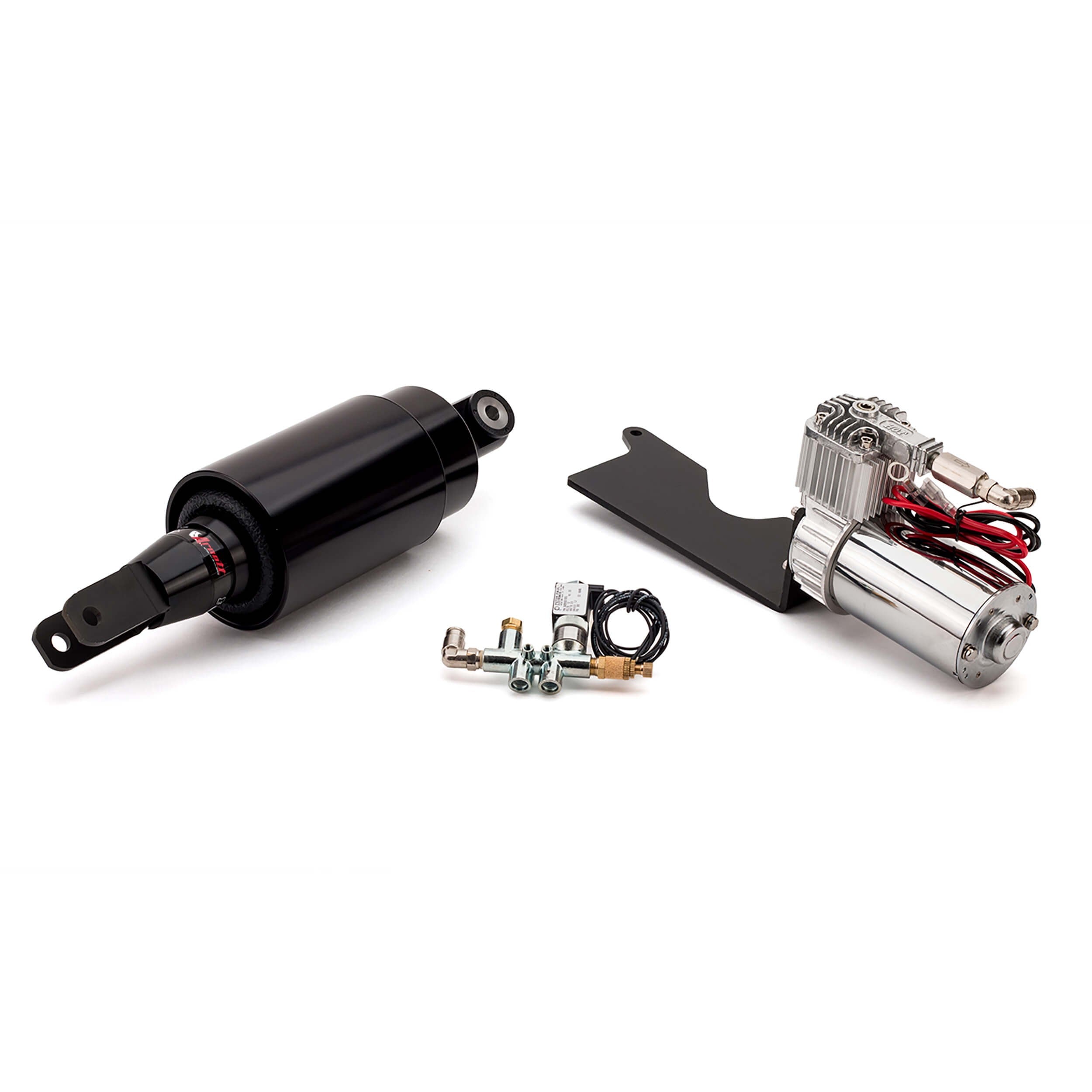 MPO Lowering Short Shocks 12.25" Black Chrome For Goldwing GL1100 (Rear)
