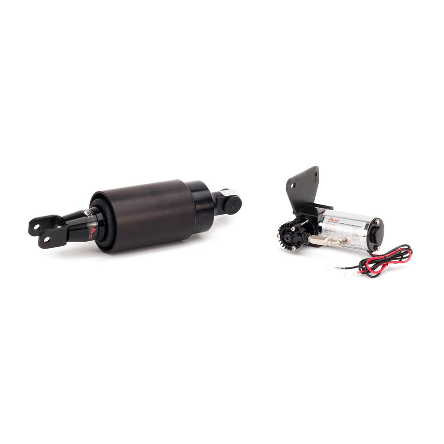 2009-2020 Honda VT1300 Series (Fury, Sabre, Stateline & Interstate) Ultimate Ride Kit (Black Handlebar Inflation Switch) - Arnott® Motorcycle Air Suspension