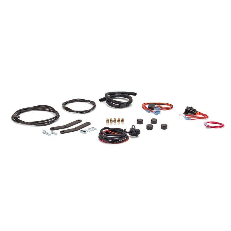 2014-2020 Indian Scout, Scout Sixty & Scout Bobber (w/o ABS) Black Ultimate Ride Kit - Arnott® Motorcycle Air Suspension