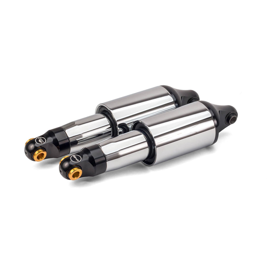 2014-2020 Indian Scout, Scout Sixty & Scout Bobber (w/ABS) Chrome Ultimate Ride Kit - Arnott® Motorcycle Air Suspension