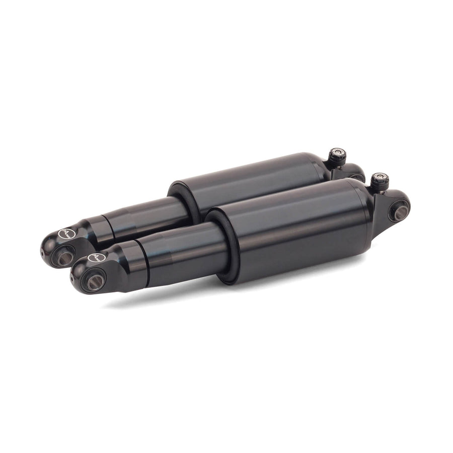 2008-2017 Harley-Davidson Dyna Ultimate Ride Kit w/Rebound Adj. (Black) - Arnott® Motorcycle Air Suspension