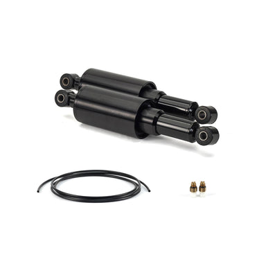 1990-2022 Harley-Davidson Touring Series (Custom Baggers) Smooth Ride Shock Kit (Black) - Arnott® Motorcycle Air Suspension